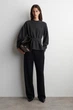 Джемпер жіночий COS belt-detail merino wool jumper 1317124002 XS Графітовий - изображение 2