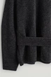 Джемпер жіночий COS belt-detail merino wool jumper 1317124002 XS Графітовий - изображение 6