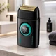 Аккумуляторная электробритва VGR V-377 Black для мужчин с цифровым дисплеем и отображением скорости 10624 - изображение 1