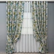 Комплект штор VR-Textil Лен Прованс 200х270 2шт и Тюль 500х270 2082ш-115т Разноцветный с белым 71-217/6 - изображение 1