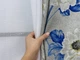 Комплект штор VR-Textil Лен Прованс 100х270 2шт и Тюль 400х270 2078ш-115т Светло-серый с синим и белым 71-213/2 - изображение 7