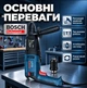 Перфоратор Bosch GBH 2-28 DFV Professional сетевой 850 Вт 3,2 Дж 2 Патрона - изображение 2