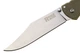 Ніж складаний Cold Steel Range Boss, замок Tri-Ad Lock, лезо Plain Stonewashed 4116, руківя Dark Earth Zy-Ex, Тайвань, CS-20KR9 - изображение 4