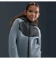 Детская толстовка Nike Sportswear Tech Fleece Grey/Black L рост 152 см Черная HV5867-060 - изображение 4