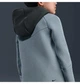 Детская толстовка Nike Sportswear Tech Fleece Grey/Black L рост 152 см Черная HV5867-060 - изображение 7