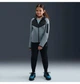 Детская толстовка Nike Sportswear Tech Fleece Grey/Black L рост 152 см Черная HV5867-060 - изображение 1