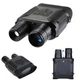 Цифровой бинокль ночного видения Night Vision NV400-B с ИК подсветкой 400 м 3.5x31 запись видео 32 Гб для охоты тактический Черный - изображение 1