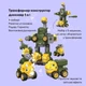 Конструктор Otamanko Машинка-конструктор Трансформер Динозавр 5 в 1 Зелений/жовтий (OTA-133TS) - изображение 4