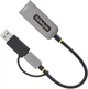 Karta sieciowa Startech USB-C to Ethernet Adapter with USB-A Dongle (C21GA-USB-ETHERNET) - obraz 4