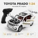 Радиоуправляемая машинка Toyota Land Cruiser Prado 1:24 — металлическая RC модель внедорожника на пульте 2.4GHz, свет, звук, аккумулятор, USB-зарядка, коллекционная машинка для детей - изображение 1