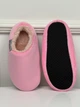 Тапочки детские домашние велюровые Розовый/Персиковый Maybel 30-31 222-99 (4225_3) - изображение 3