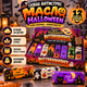 Антистрес Сквіш Масло Хелловін Halloween, м’яка іграшка butter squishy halloween - зображення 1