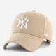 Детская кепка 47 Brand New York Yankees Raised Basic RAC17CTP-KH_JR 52-56 см Бежевая (197172509261) - изображение 1