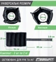 Утяжелители для рук и ног EasyFit EF-WHT-2. 2шт по 2 кг серые для бега и фитнеса - изображение 2