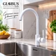Змішувач для кухні Globus Lux LAZER GLLR-0203S-7-WHITE - зображення 6