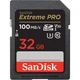Карта памяти Sandisk SD 32GB C10 UHS-I U3 R100/W90MB/s Extreme Pro V30 (SDSDXXO-032G-GN4IN) - изображение 1