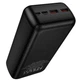 Універсальна мобільна батарея 30000 mAh Hoco J159B Essence 22.5 W повербанк чорний - изображение 3