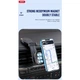 Держатель телефона автомобильный XO C101 Magnetic Car Holder черный XO-C101 - изображение 5