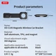 Держатель телефона автомобильный XO C145 90° Bending Velcro Magnetic черный XO-C145 - изображение 7
