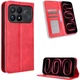 Чехол-книжка Deexe Retro Style для Xiaomi Poco F9 Ultra - Red - изображение 2