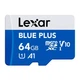 Карта пам'яті microSD Lexar 3.0 64GB (LMSBLPL064G-BNANG) - зображення 1