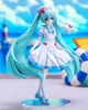 Коллекционная аниме-фигурка Sega Miku x Cinnamoroll "summer" / Мику Хацуне + Синнаморолл, 18 см - изображение 1