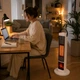 Тепловентилятор Portable Fan Heater 2000 Вт електричний обігрівач для дому офісу дачі з регулюванням температури та захистом від перегріву - изображение 7