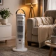 Тепловентилятор Portable Fan Heater 2000 Вт електричний обігрівач для дому офісу дачі з регулюванням температури та захистом від перегріву - изображение 9