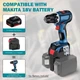Адаптер 2-в-1 для подключения двух аккумуляторов Makita 18 В к инструменту Bosch 18 В - изображение 2