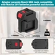 Адаптер 2-в-1 для подключения двух аккумуляторов Makita 18 В к инструменту Bosch 18 В - изображение 6