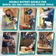 Адаптер 2-в-1 для подключения двух аккумуляторов Makita 18 В к инструменту Bosch 18 В - изображение 7