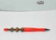 Ручка дизайнерская с авторскими бусинами с добавлением серебра 12142 ISTA Lampwork - изображение 3