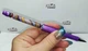 Ручка дизайнерская с авторскими бусинами с добавлением серебра 12170 ISTA Lampwork - изображение 1