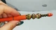 Ручка дизайнерская с авторскими бусинами с добавлением серебра 12153 ISTA Lampwork - изображение 5