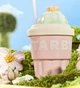 Кружка Starbucks керамическая с крышкой и трубочкой, 415мл, розовая - изображение 3
