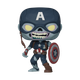 Фигурка Funko POP! Marvel: What If...? — Zombie Captain America with Shield (Зомби Капитан Америка со щитом) #941 - изображение 2