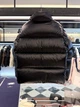 Чоловічий чорний глянцевий пуховик Moncler Leste 2XL - зображення 3