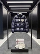Мужской синий глянцевый пуховик Moncler Leste 2XL - изображение 6