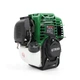 Бензокоса Bosch GTR 50 чотиритактна 4,6 кВт мотокоса 6,2 к.с. двигун 49,9 см³ садовий тример 9500 об хв пряма штанга Ø28 мм коса з волосінню 415 мм 3 зубчастим ножем 230 мм велосипедною ручкою ременем для високої трави бур'янів ділянки - зображення 4