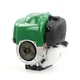 Бензокоса Bosch GTR 50 чотиритактна 4,6 кВт мотокоса 6,2 к.с. двигун 49,9 см³ садовий тример 9500 об хв пряма штанга Ø28 мм коса з волосінню 415 мм 3 зубчастим ножем 230 мм велосипедною ручкою ременем для високої трави бур'янів ділянки - зображення 6