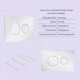 Готовое решение Qtap для ванной комнаты: подвесной унитаз Jay Rimless 520x360x320 + комплект инсталляции Standard (круглая кнопка Chrome) - изображение 5