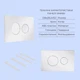 Готовое решение Qtap для ванной комнаты: подвесной унитаз Swan Ultra Quiet 485x360x320 + комплект инсталляции Standard (круглая кнопка Chrome) - изображение 5