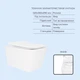 Готовое решение Qtap для ванной комнаты: подвесной унитаз Crow Rimless 520x360x290 + комплект инсталляции Standard (круглая кнопка Chrome) - изображение 3