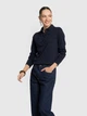 Поло жіноче Arber з бавовни Polo Knit WFW1 WTR-232 XL темно-синій (W10.59.09.632) - изображение 3