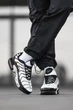 Кроссовки мужские и женские Ni air max TN+ white black / Най аир макс ТН+ плюс белые черные 39 - изображение 3
