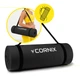 Килимок спортивний для Cornix NBR cм для йоги та фітнесу 183 x 61 x 1.5 чорний (JDT-0851388) - зображення 6