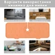 Силиконовый коврик накладка под кран на кухонную мойку или раковину в ванной SiliconGoods Peach - изображение 3