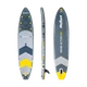 Дошка SUP REBEL Active надувна 350x81x15см набір (RBA-4500) - зображення 2