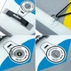 Дошка SUP REBEL ACTIVE RBA4500 White - зображення 9