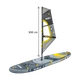 Дошка SUP REBEL ACTIVE Windsurfing помпована 305x76x15 см, набір (RBA-4513) - зображення 4